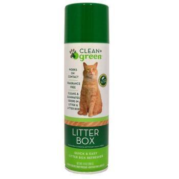 green clean litter box
